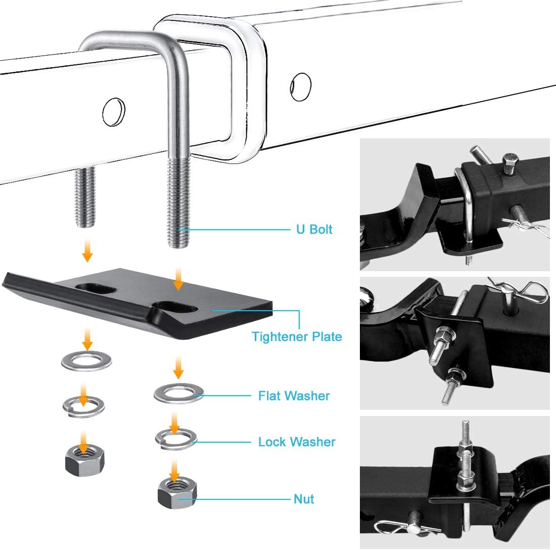 Hitch Tightener Anti Rattle Stabilizer