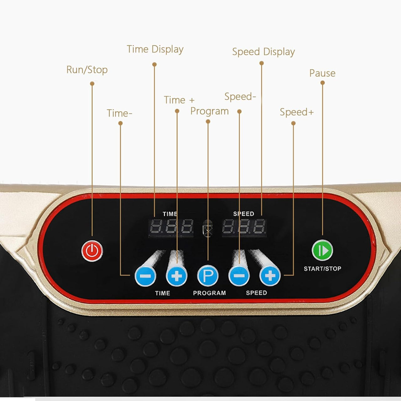 Vibration Machine Platform - Exercise Vibrating Plate - Whole Body Workout