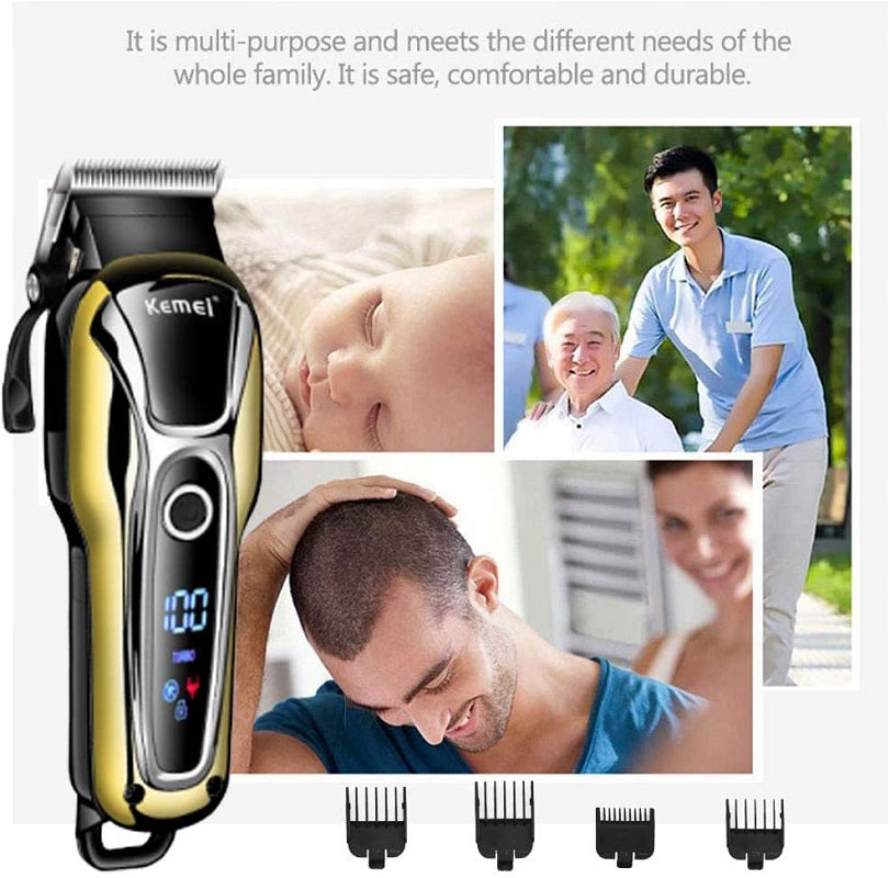 Hair Trimmer Shaver Clippers Cordless