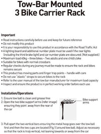 Thumbnail for Bike rack Bike Carrier for tow bar