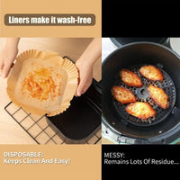 Thumbnail for Air Fryer Disposable Paper Liner Non-Stick Air Fryer Paper Liner 100pcs