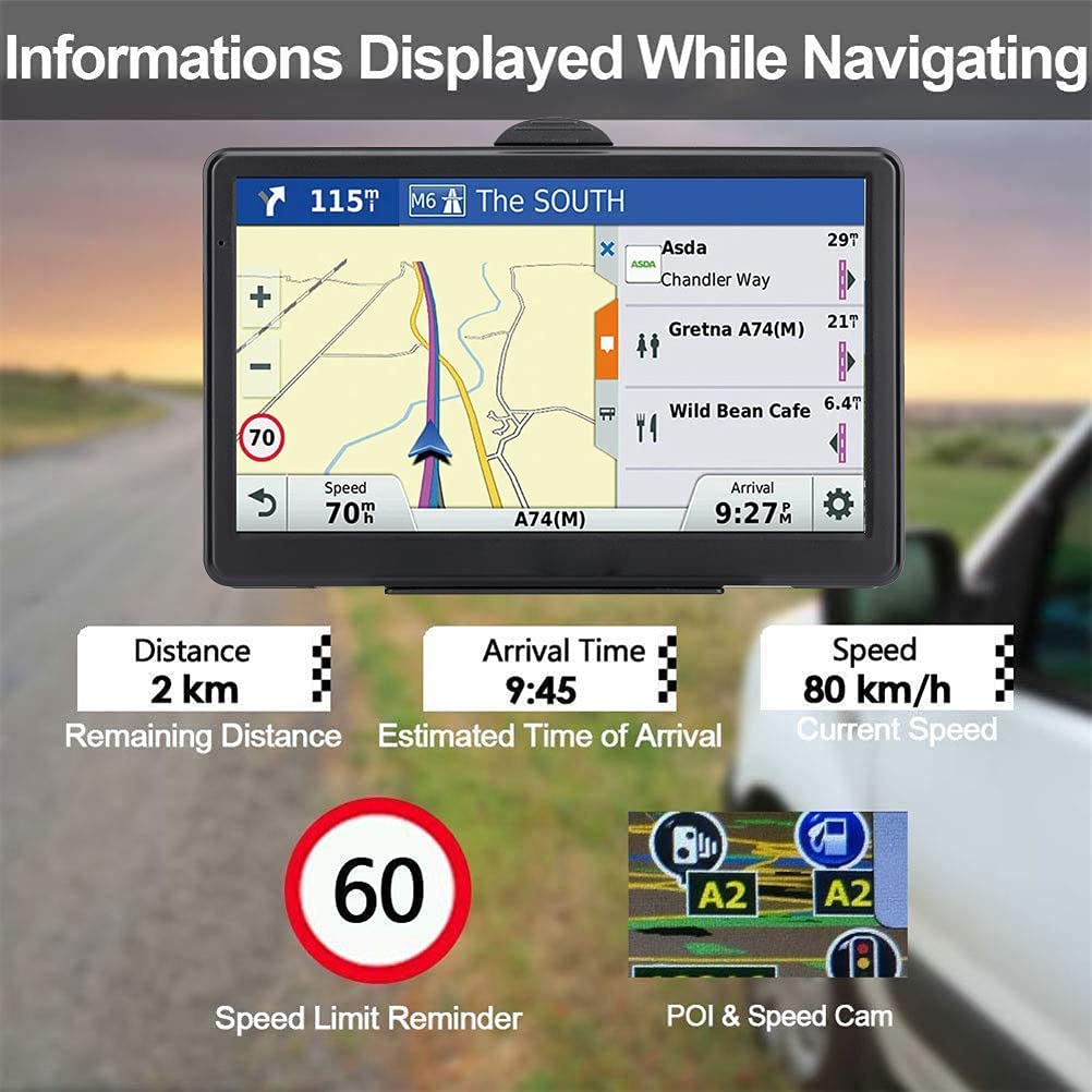 7" Car GPS Navigation