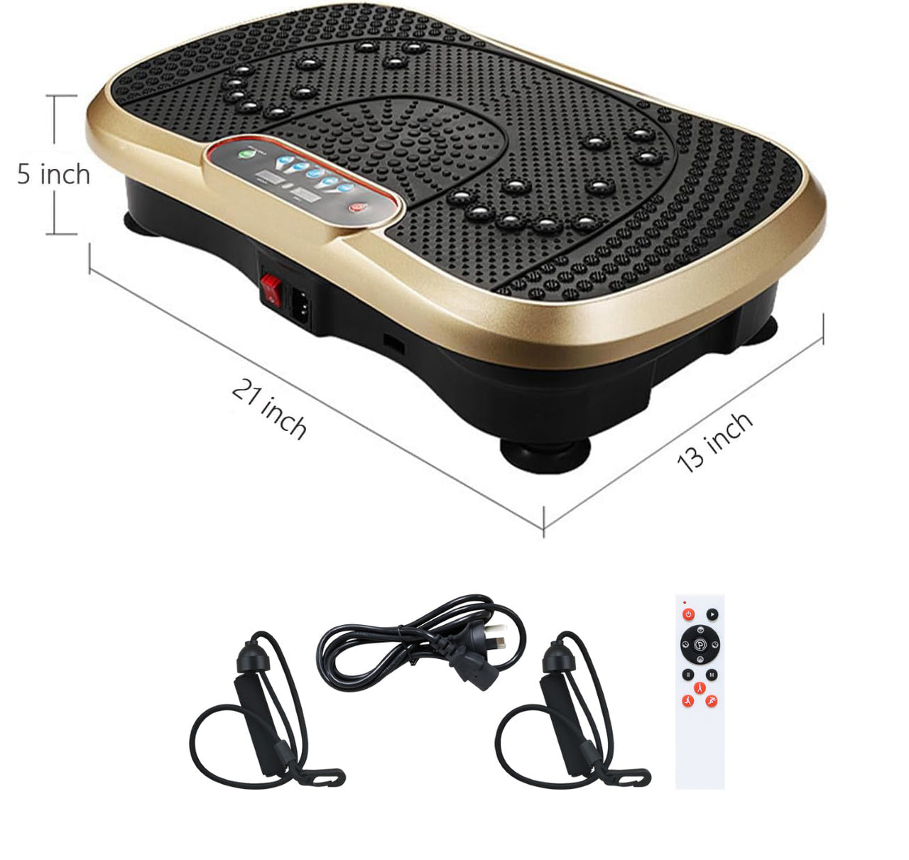 Vibration Machine Platform - Exercise Vibrating Plate - Whole Body Workout