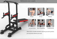 Thumbnail for Weight Bench Chin Up Pull Up Station Power Tower