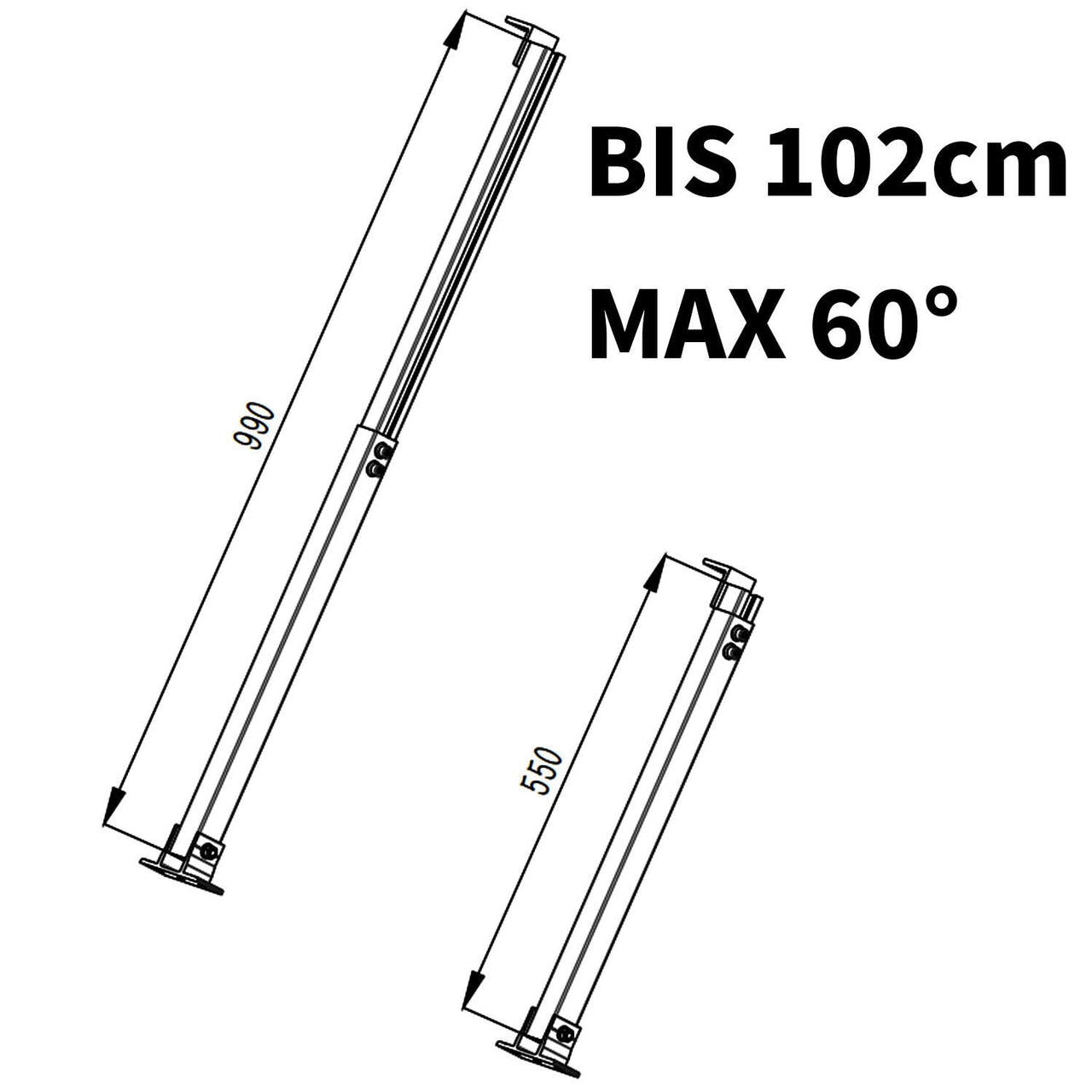 Solar Panel Mounting Bracket Mounting Kit