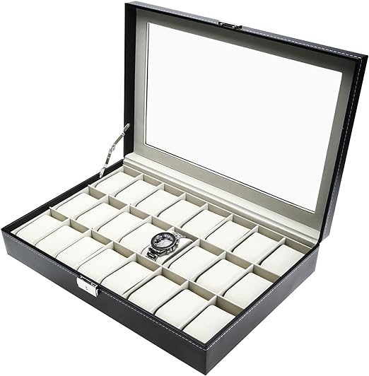 Wrist Watch Display Box 24 Slots