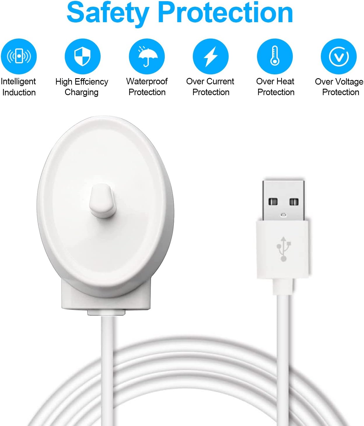 USB Charger for Braun Oral-b Electric Toothbrush