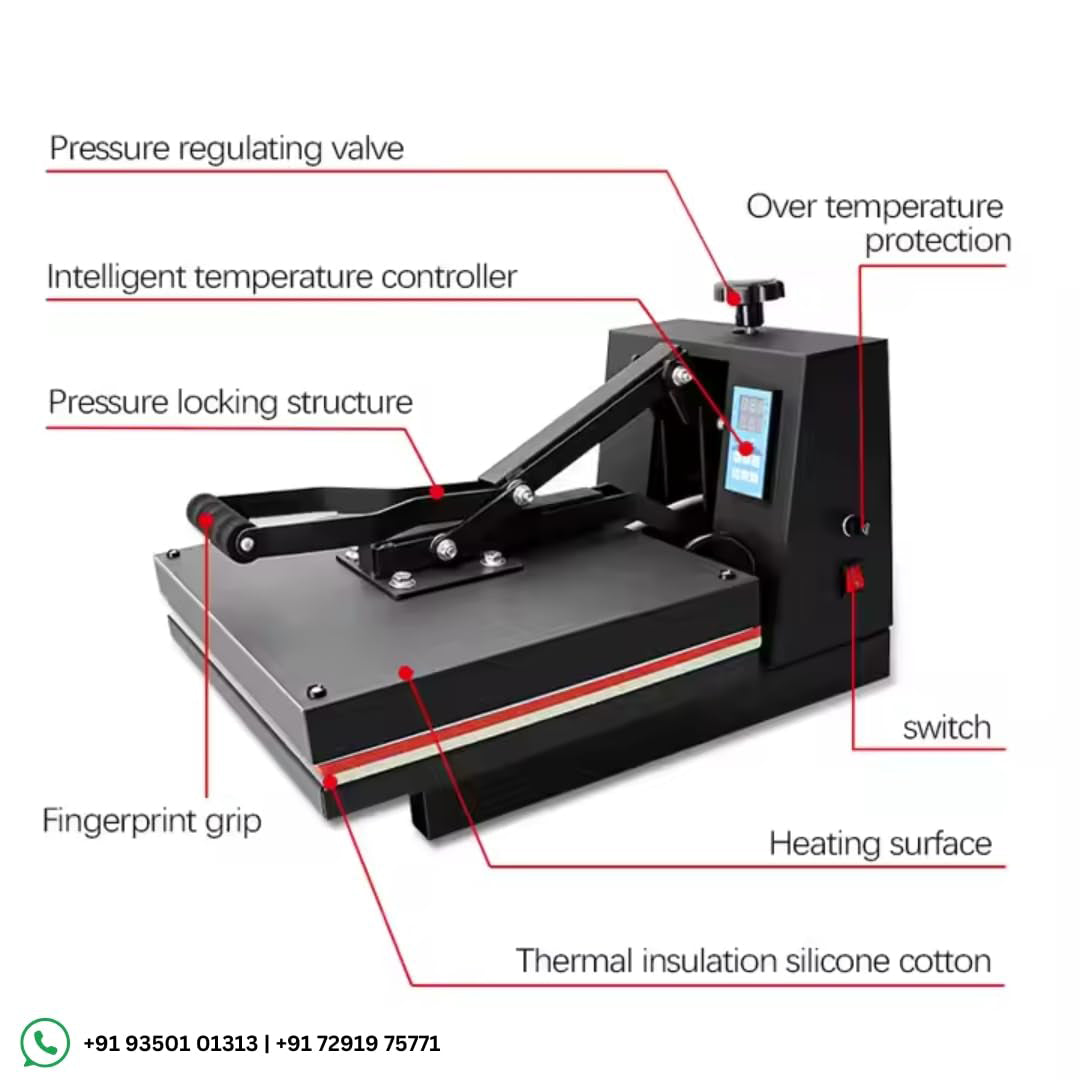 Digital Heat Press Machine Transfer T-Shirt Printer