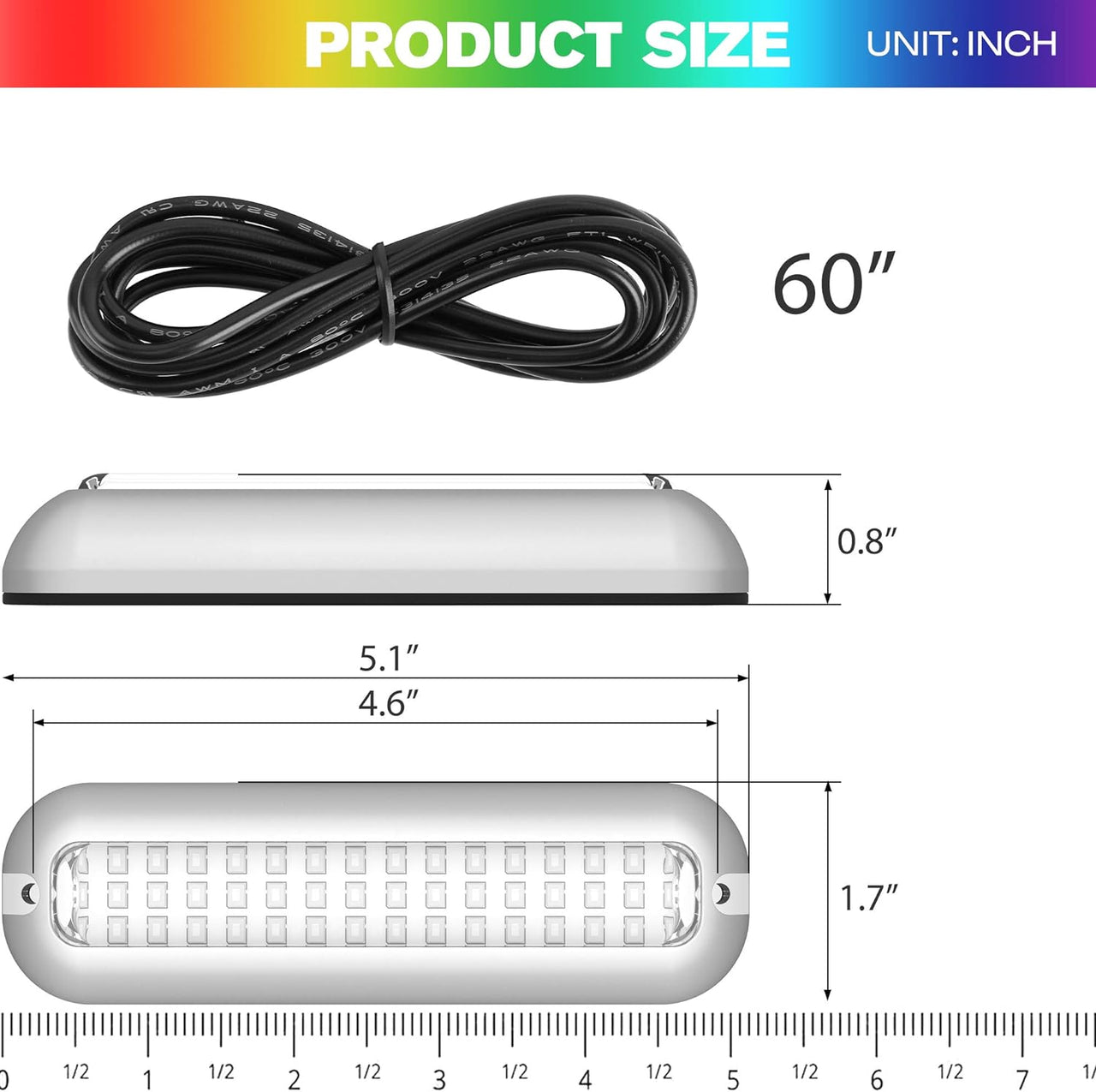 LED Boat Marine Underwater Light