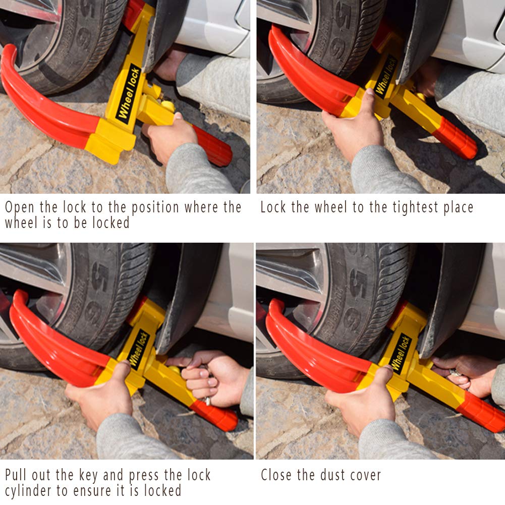 Wheel Clamp Wheel Lock Clamp