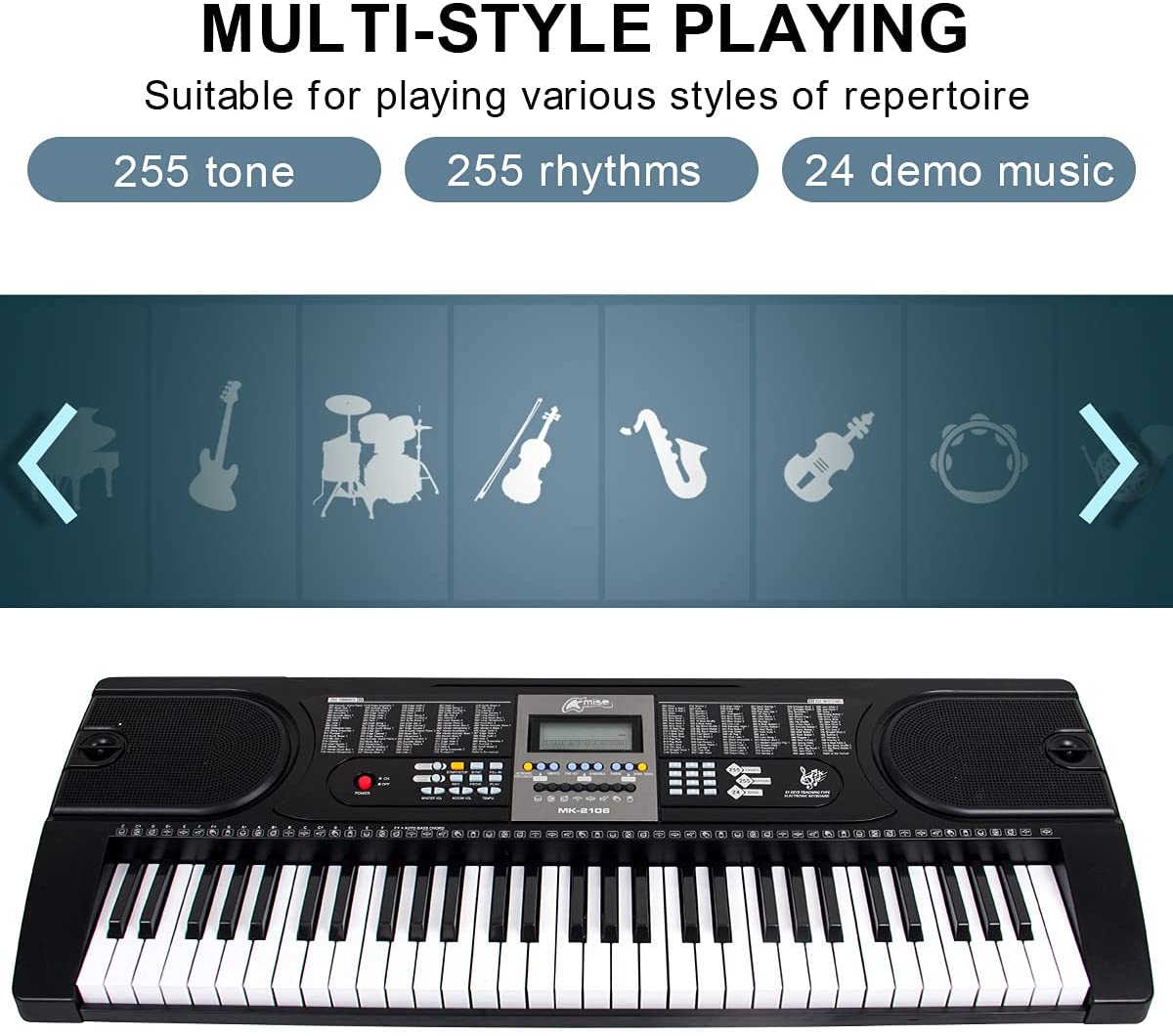 61 Key Electronic Piano Keyboard MK-2106