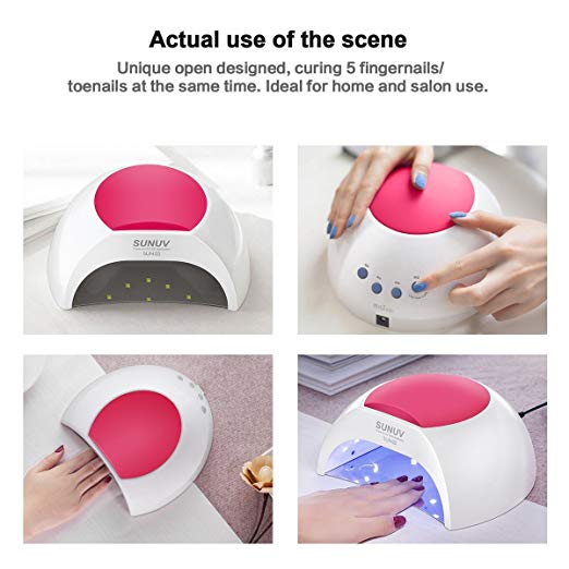 Sun 2 LED Light UV Nail Dryer Fast Drying GEL Nail Dryer