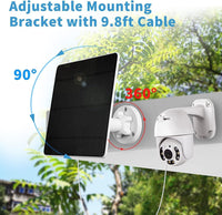 Thumbnail for Solar Panel for CCTV Security Camera Eufy Arlo Wyze Swann Reolink Ring Blink