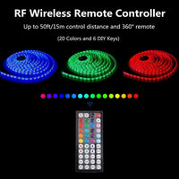 Thumbnail for LED Strip Light rgb 5m with remote