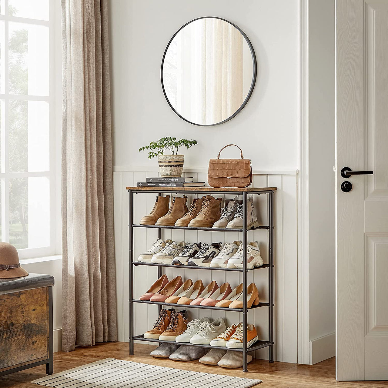 VASAGLE Shoe Rack Organiser Shoe Rack