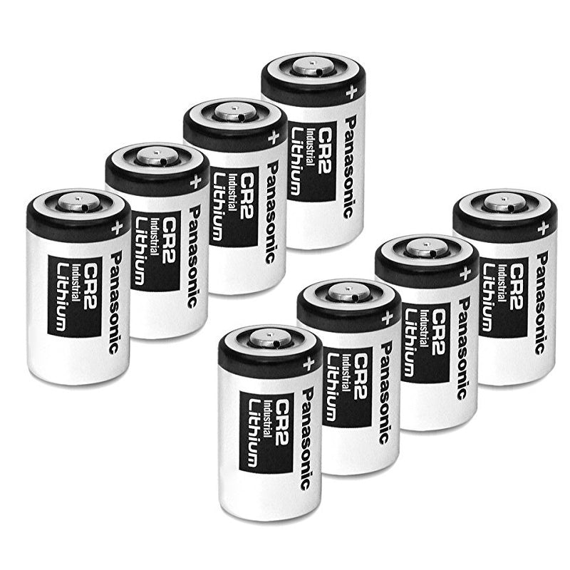 Panasonic CR2 Batteries - 8Pcs