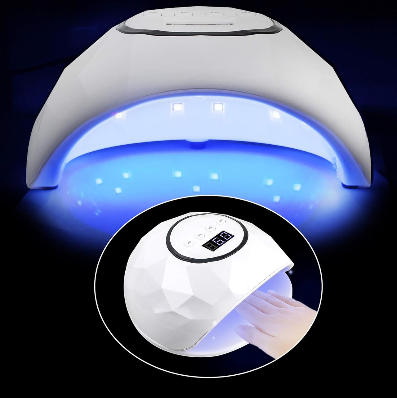 72W UV LED Nail Lamp Nail Dryer