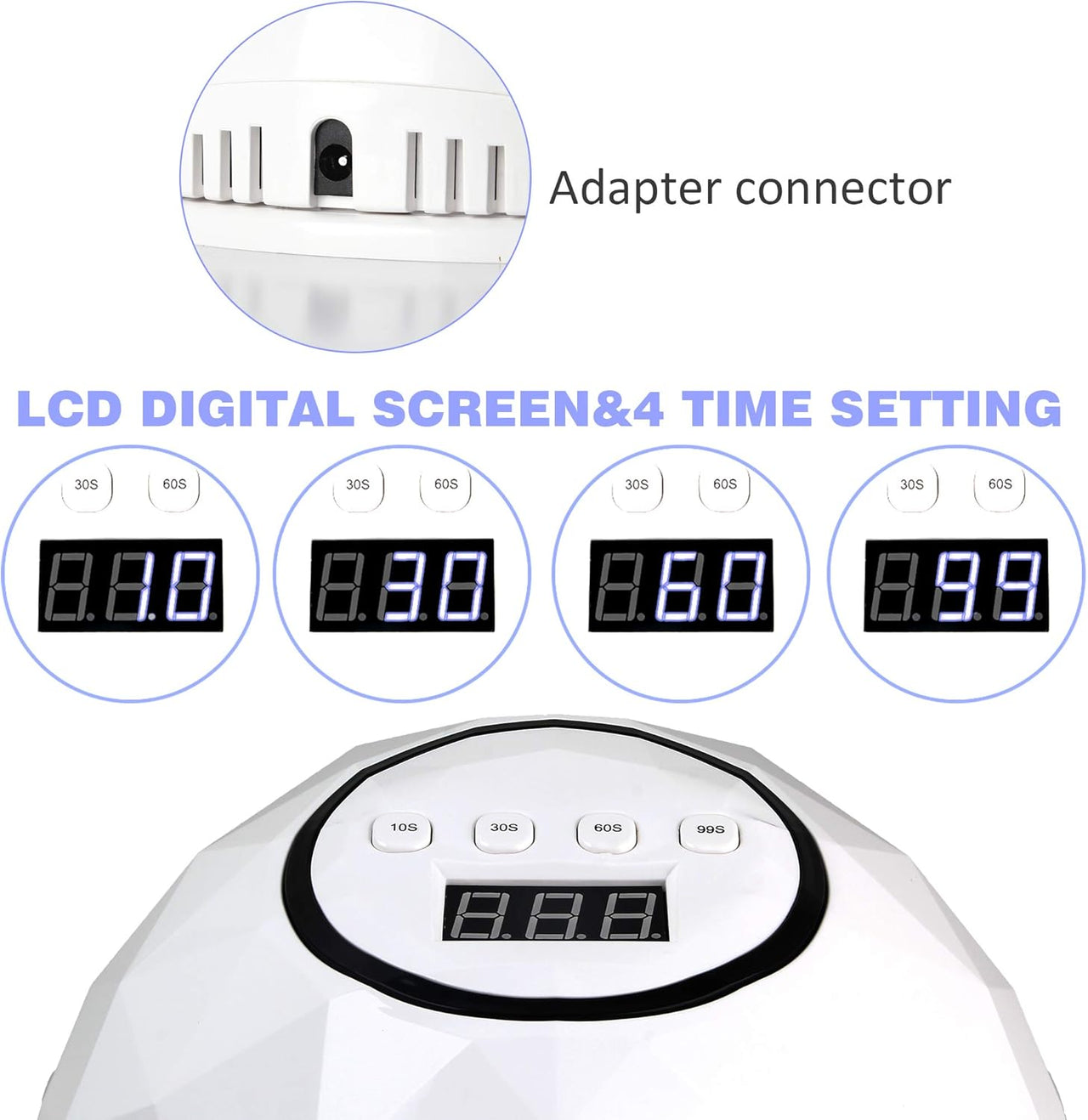 72W UV LED Nail Lamp Nail Dryer