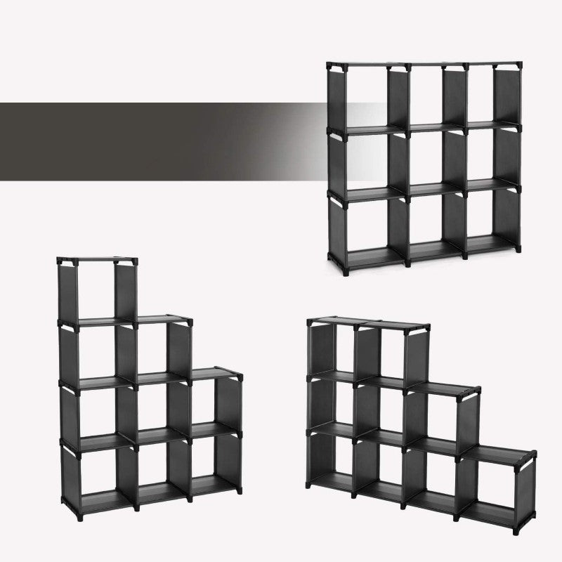 9 Cube Modular Storage Shelves Bookshelff