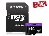 Thumbnail for Adata 64Gb Micro Sd Card Class 10 SDHC/SDXC