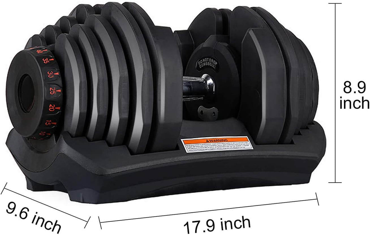 Adjustable Dumbbells 40Kg 2Pcs set - The Shopsite