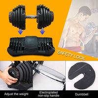 Thumbnail for Adjustable Dumbbells 40Kg 2PCS Set