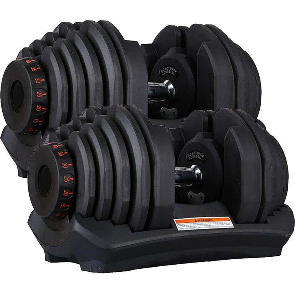 Adjustable Dumbbells 40Kg 2Pcs set - The Shopsite