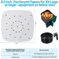 Thumbnail for 200Pcs Square Air Fryer Disposable Liners - The Shopsite