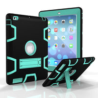 Thumbnail for iPad Air Case Hybrid Heavy Duty Shockproof Armor Kid Safe Case