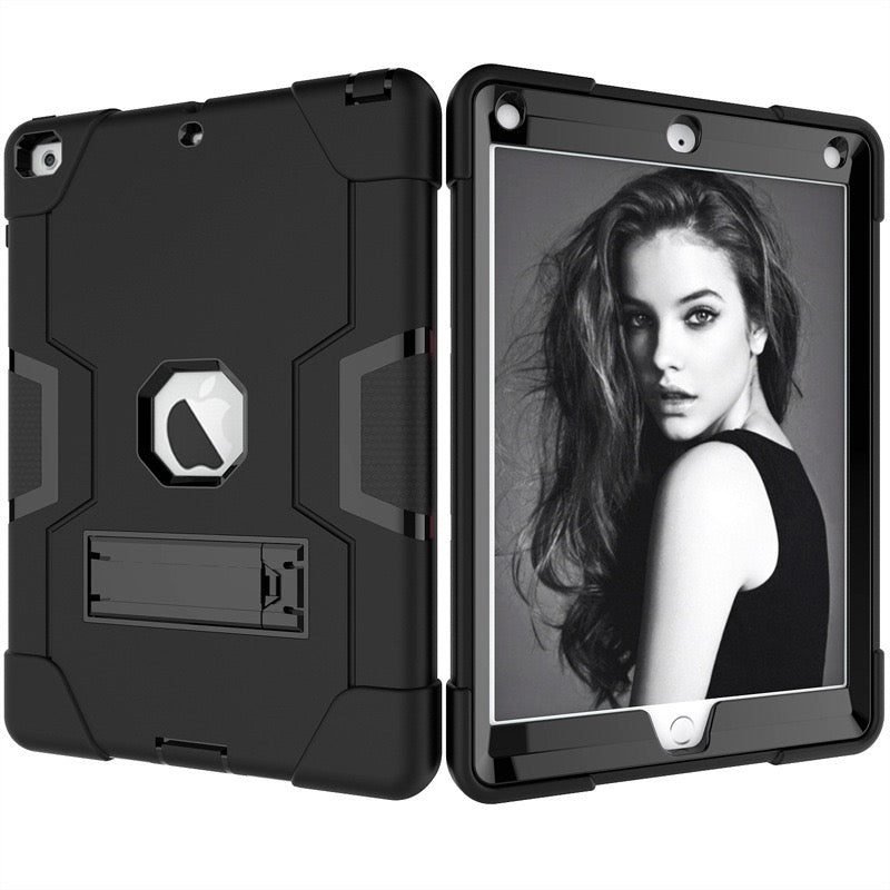 iPad Air Case Hybrid Heavy Duty Shockproof Armor Kid Safe Case