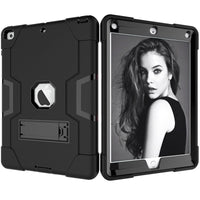 Thumbnail for iPad Air Case Hybrid Heavy Duty Shockproof Armor Kid Safe Case