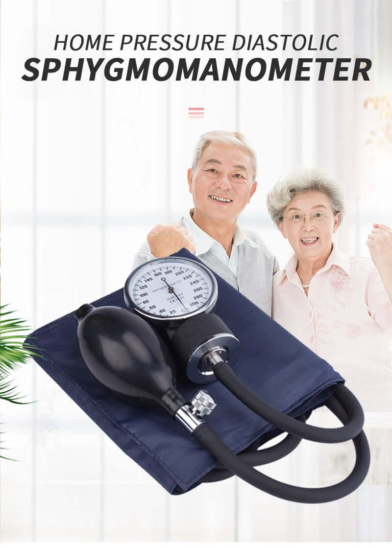 Blood Pressure Monitor Arm Blood Pressure Monitor Meter Aneroid Sphygmomanometer Cuff Stethoscope - The Shopsite