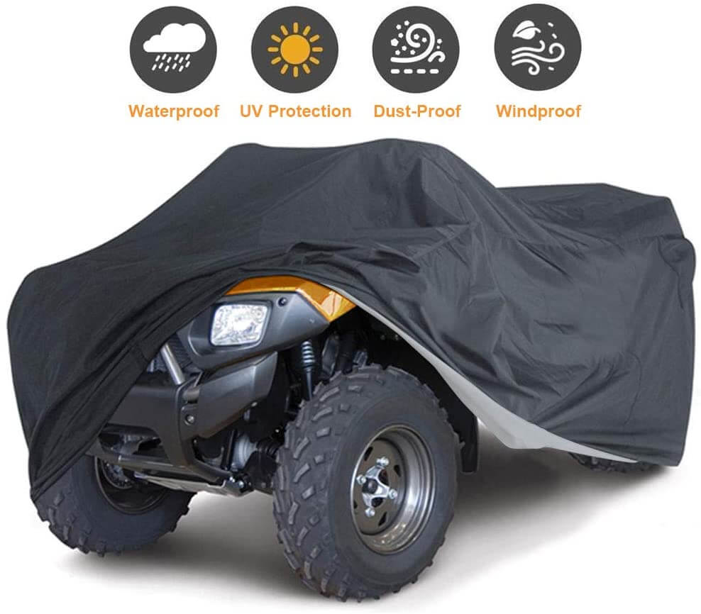 Atv Cover Universal Heavy Duty Outdoor Uv - Resistant