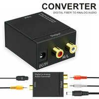 Thumbnail for Digital Optical Toslink to RCA Audio Converter - The Shopsite