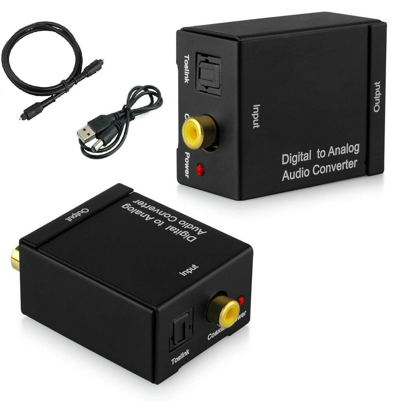 Digital Optical Toslink to RCA Audio Converter