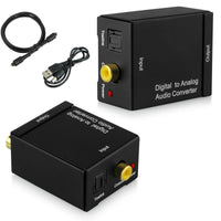 Thumbnail for Digital Optical Toslink to RCA Audio Converter