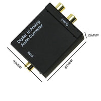 Thumbnail for Digital Optical Toslink to RCA Audio Converter - The Shopsite