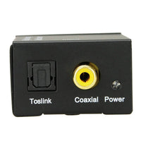 Thumbnail for Digital Optical Toslink to RCA Audio Converter - The Shopsite