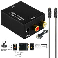 Thumbnail for Digital Optical Toslink to RCA Audio Converter - The Shopsite