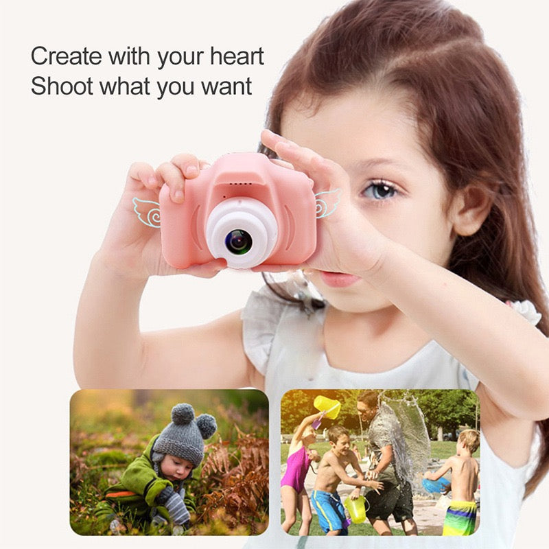 Mini Digital Kids Action Camera for Girls