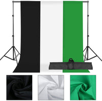 Thumbnail for Photography Studio Set With 3 Backdrops