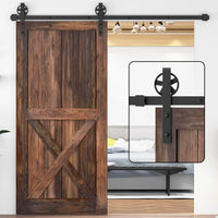 Thumbnail for Barn Door Hardware 1.6m Single Door - The Shopsite