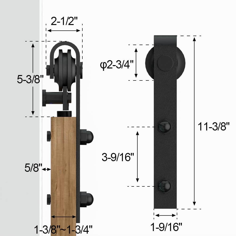 Barn Door Hardware 3.6M