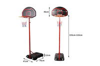 Thumbnail for Basketball Hoop Adjustable upto 2.1m - The Shopsite