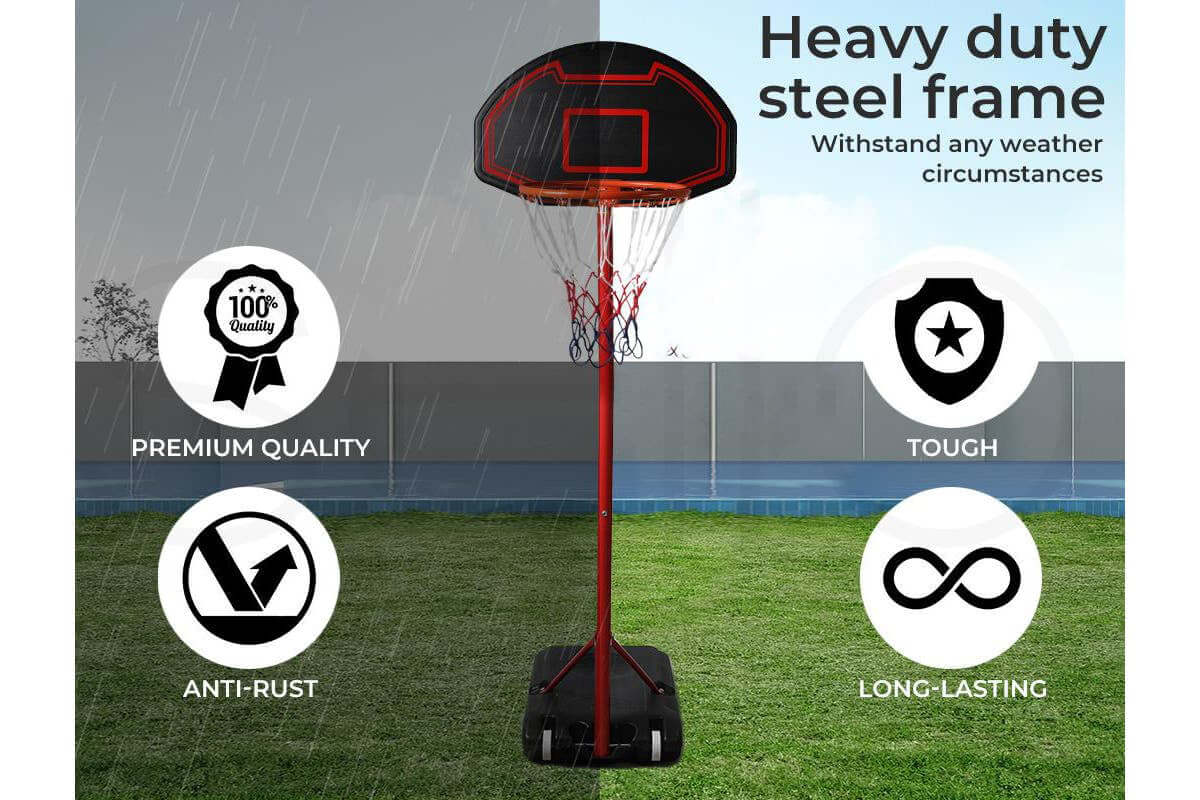 Kid basketball hoop with stand