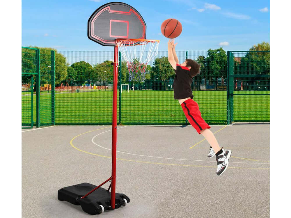 Kid basketball hoop with stand