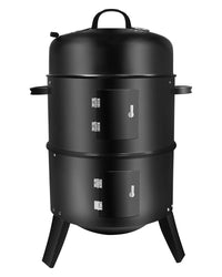 Thumbnail for Charcoal Smoker BBQ Grill with Chimney