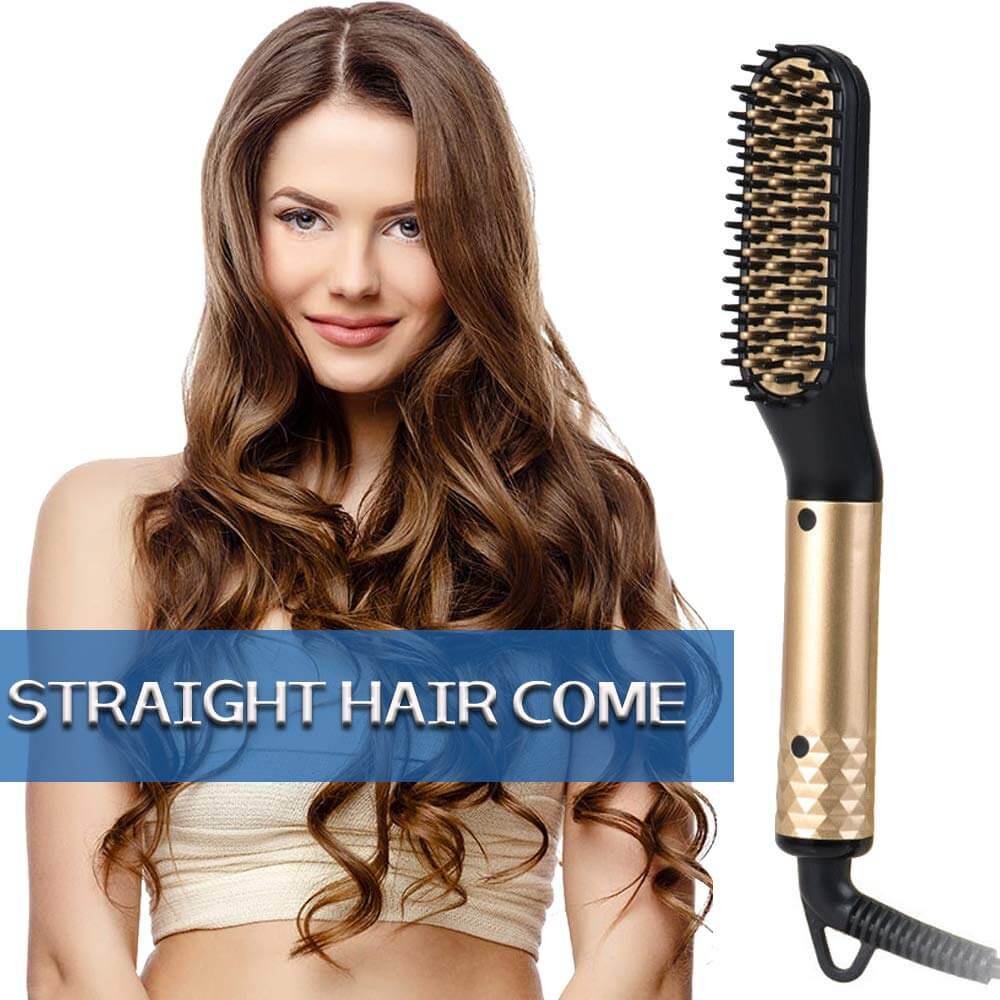 Electric Beard & Hair Straightener For Men