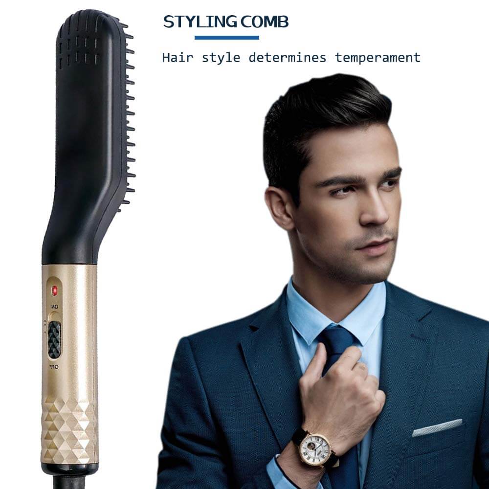 Electric Beard & Hair Straightener For Men - The Shopsite