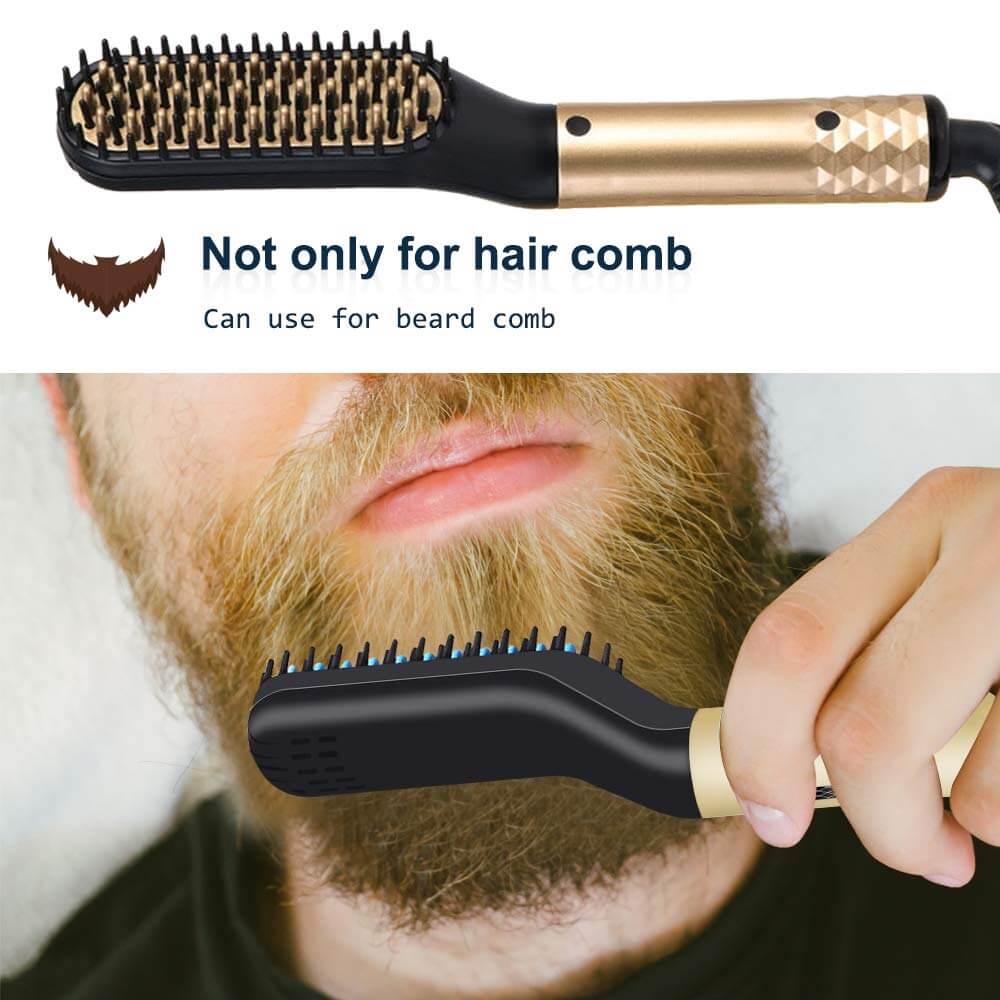 Electric Beard & Hair Straightener For Men